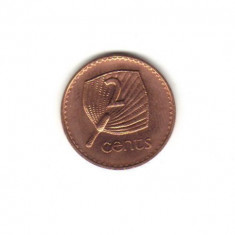 bnk mnd Fiji 2 centi 2001 unc