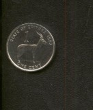 Bnk mnd Eritrea 1 cent 1997 unc , antilopa, Africa