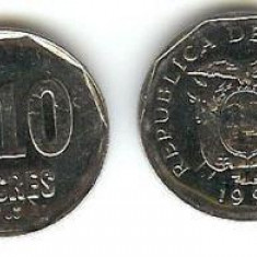 bnk mnd Ecuador 10 sucres 1991 unc