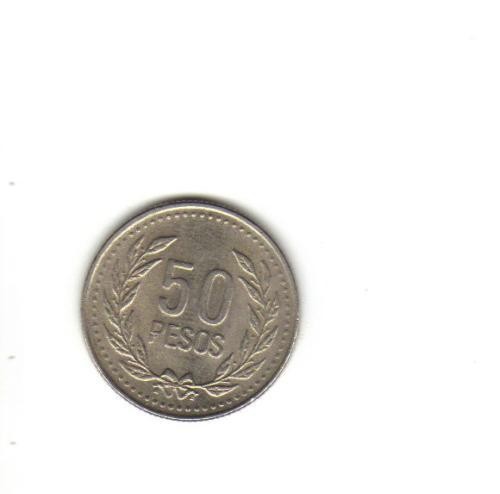bnk mnd Columbia 50 pesos 2003