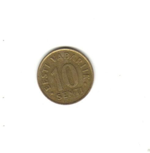 bnk mnd Estonia 10 senti 1996