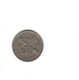 bnk mnd Marea Britanie Anglia 6 pence 1958