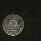Bnk mnd Sri Lanka 2 rupii 2002 unc, Asia