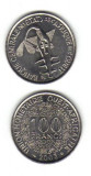 Bnk mnd Africa de Vest 100 franci 2003 ,necirculata