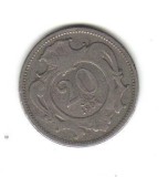 Bnk mnd Austria 20 heller 1894, Europa