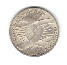 bnk mnd Germania RFG 10 marci 1972 F , km131 , argint , olimpiada