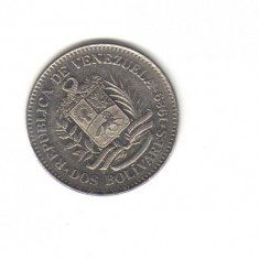 bnk mnd Venezuela 2 bolivares 1989