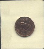 Bnk mnd Marea Britanie Anglia farthing 1939 , pasare, Europa