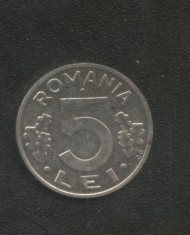 bnk mnd romania 5 lei 1995 foto