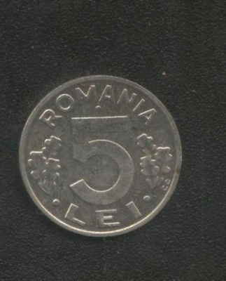 bnk mnd Romania 5 lei 1992 foto