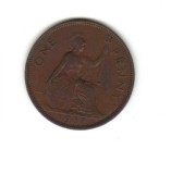 bnk mnd Marea Britanie Anglia 1 penny 1937
