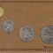 bnk mnd Portugalia set 4 monede 1983 , CM de hochei pe rotile