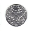 Bnk mnd Noua Caledonie 5 franci 2003 unc, Australia si Oceania