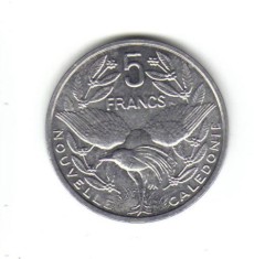 bnk mnd Noua Caledonie 5 franci 2003 unc