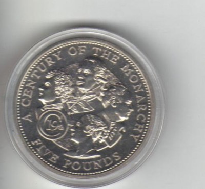 bnk mnd Guernsey 5 pounds 2001 unc , personalitati foto