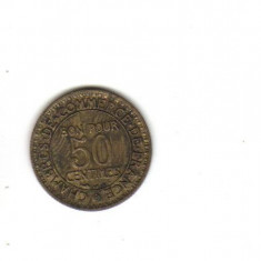 bnk mnd Franta 50 centimes 1924