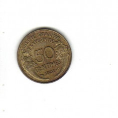 bnk mnd Franta 50 centimes 1931