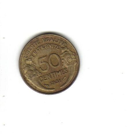bnk mnd Franta 50 centimes 1931
