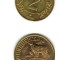 bnk mnd Spitzbergen 2 ruble 1998 unc , fauna + harta
