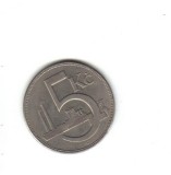 bnk mnd Cehoslovacia 5 korun 1938