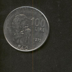 bnk mnd Italia 100 lire 1979 , FAO