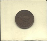 bnk mnd Marea Britanie Anglia farthing 1942 pasare