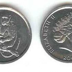 bnk mnd Insulele Cook 1 cent 2003 unc , maimuta