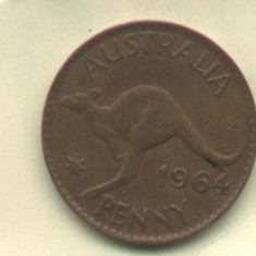 bnk mnd Australia 1 penny 1964 , cangur
