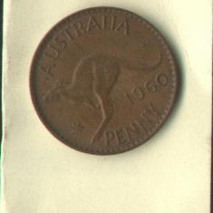 bnk mnd Australia 1 penny 1960 , cangur