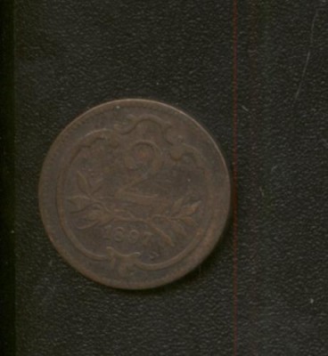 bnk mnd Austria 2 heller 1897 foto