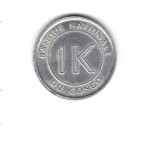 Bnk mnd Congo 1 likuta 1967 unc, Africa