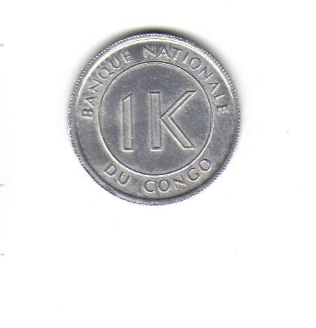 bnk mnd Congo 1 likuta 1967 unc bnk mnd Congo 1 likuta 1967 unc