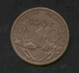 Bnk mnd Polinezia Polinesia franceza 100 franci 2003 aunc, Australia si Oceania