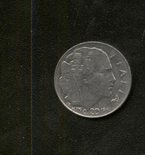 bnk mnd Italia 20 centesimi 1941 magnetica