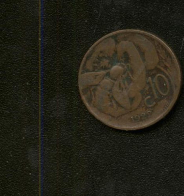 bnk mnd Italia 10 centesimi 1922 foto