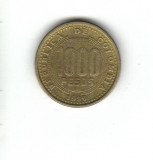 bnk mnd Columbia 1000 pesos 1996