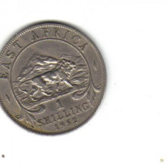 bnk mnd East Africa 1 shilling 1952