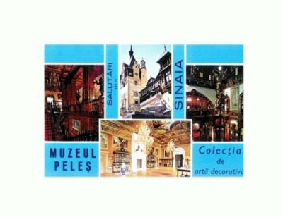 CP112-28 -Sinaia -Muzeul Peles -necirculata. foto