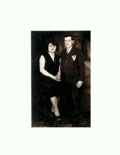 H FOTO 03 Leon si Jeni Cornblit -scrisa si datata 1921