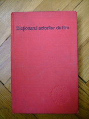 Dictionarul actorilor de film foto