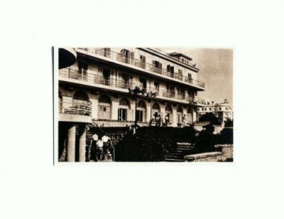 CP121 -04 Eforie -Cantina si clubul muncitoresc - RPR-datata1953 foto