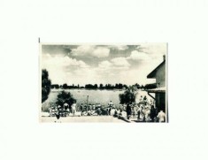 CP121-54 Bucuresti -Lacul Floreasca -sepia -RPR -necirculata foto
