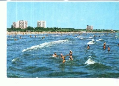CP58-49-Mamaia-In apa marii(necirculata) foto