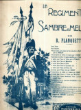 143 Partitura - ,,Le regiment de Sambre &amp;amp; Meuse