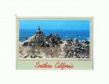 CP132-14 Sand Castles -Southern California -scrisa , dar nec.