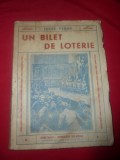 JULES VERNE &#039;&#039;Un bilet de loterie &#039;&#039; cca 1942