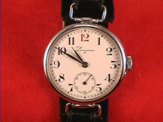 LONGINES ANII 1910 CADRAN EMAIL /extrem de RAR foto