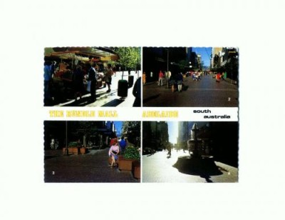 CP132-32 The Rundle Mall -Adelaide -Australia -necirculata foto