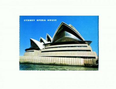 CP132-35 Australia - Sydney Opera House -necirculata foto