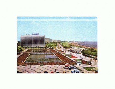 CP138-15 Mamaia: Vedere -circulata 1988 foto